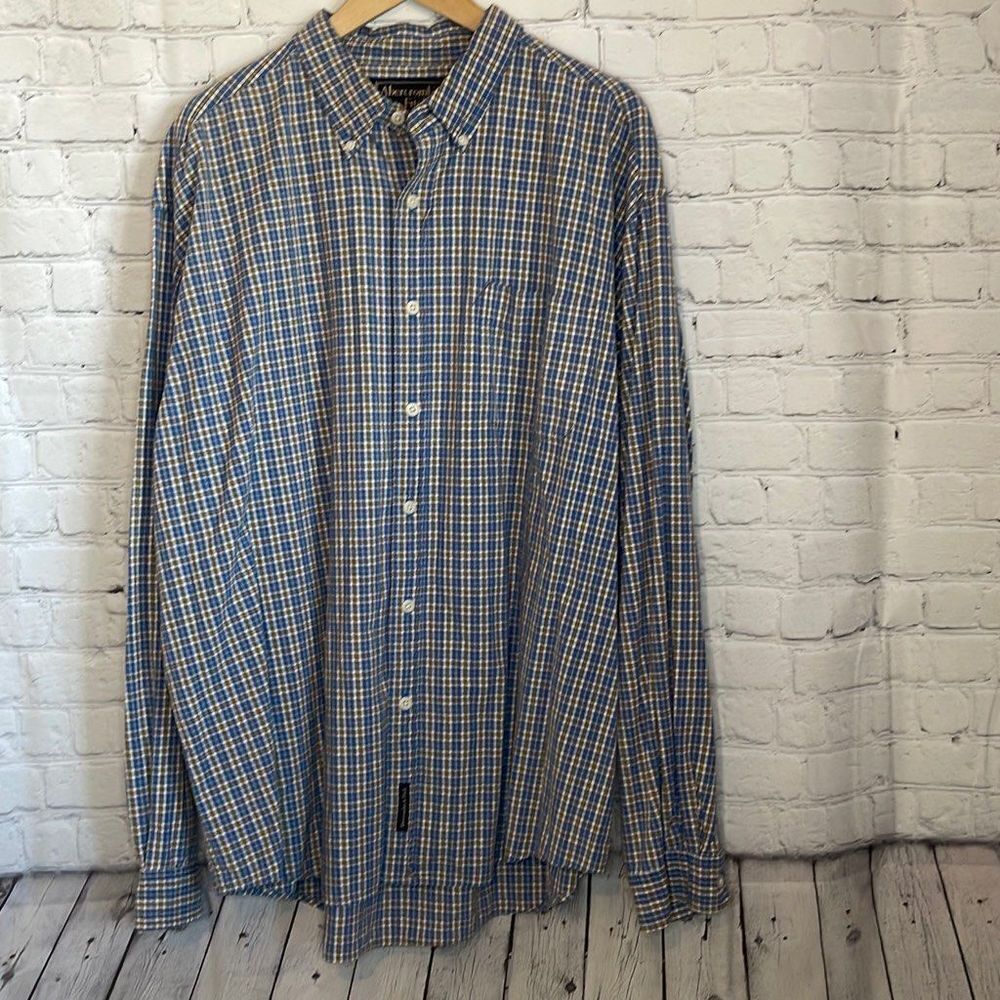Abercrombie & Fitch‎ Men’s Long Sleeve Button Down Shirt size xl